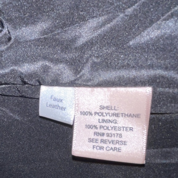 Philosophy Faux Leather Snakeskin Moto Jacket Cropped Edgy Layers Womens Medium - Picture 7 of 8